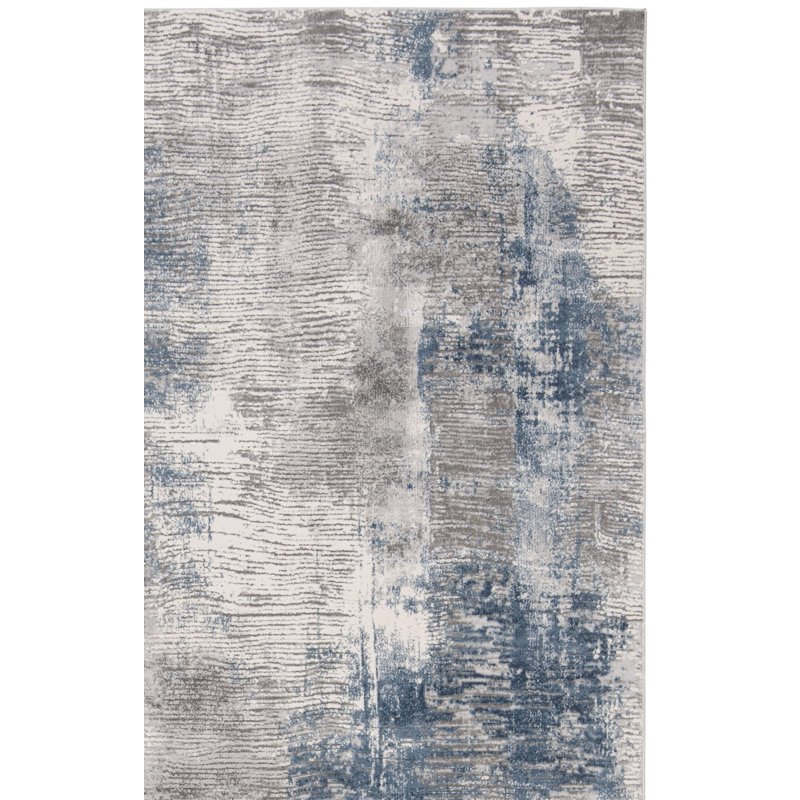 Tapis abstrait Keyra Performance, Rectangle 5 pi 3 po x 7 pi 6 po