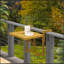 Table de balcons sur le balcon, table suspendue pliante d'extérieur, 4 tables de bar réglables en hauteur et peu encombrantes pour servir de la nourriture et étudier