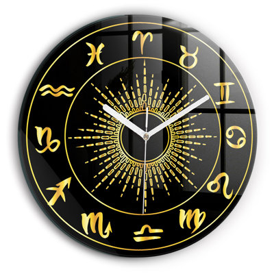 Glass Wall Clock