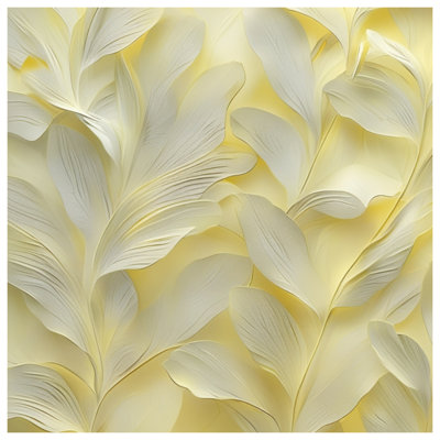 Yellow Leaf Texture Blankets