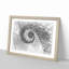 Spiral Staircase in Abstract - Picture Frame Graphic Art Print on MDF-55726240-55726246