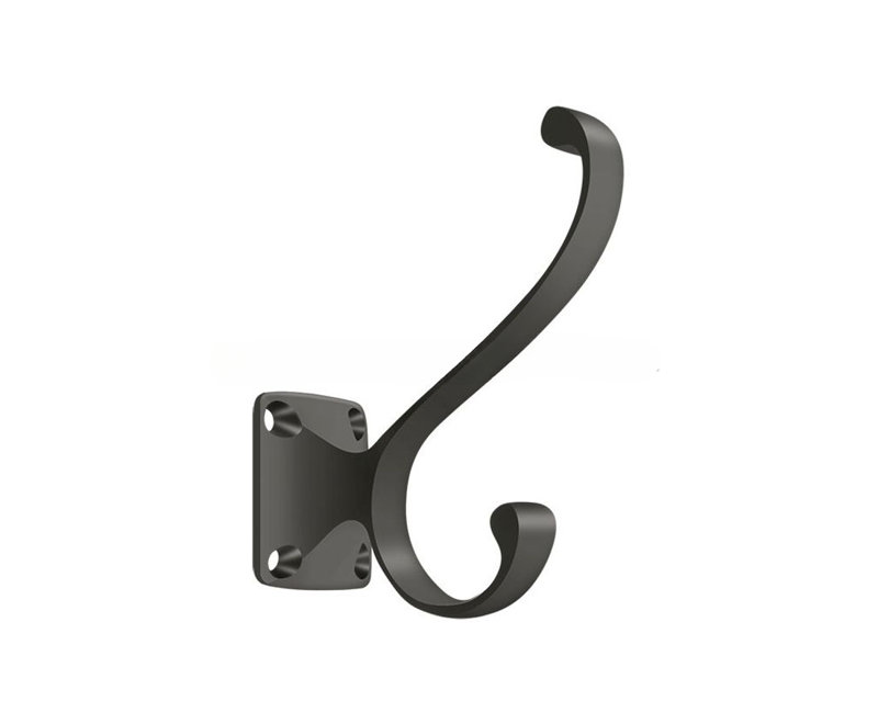 Wall Hook, Oil-Rubber Bronze