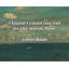 Citation artistique «J'ai trouvé que je ne pourrais pas laisser les mots couler. Toile tendue par Janet Bode Gallery-474768101