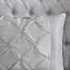 Ensemble d'édredon touffeté 7 pièces grand gris-121790451-121790449