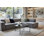 Table basse ronde en acier avec plateau amovible Rhonda 