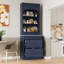 Garde-manger moderne de 83,7 pouces de hauteur