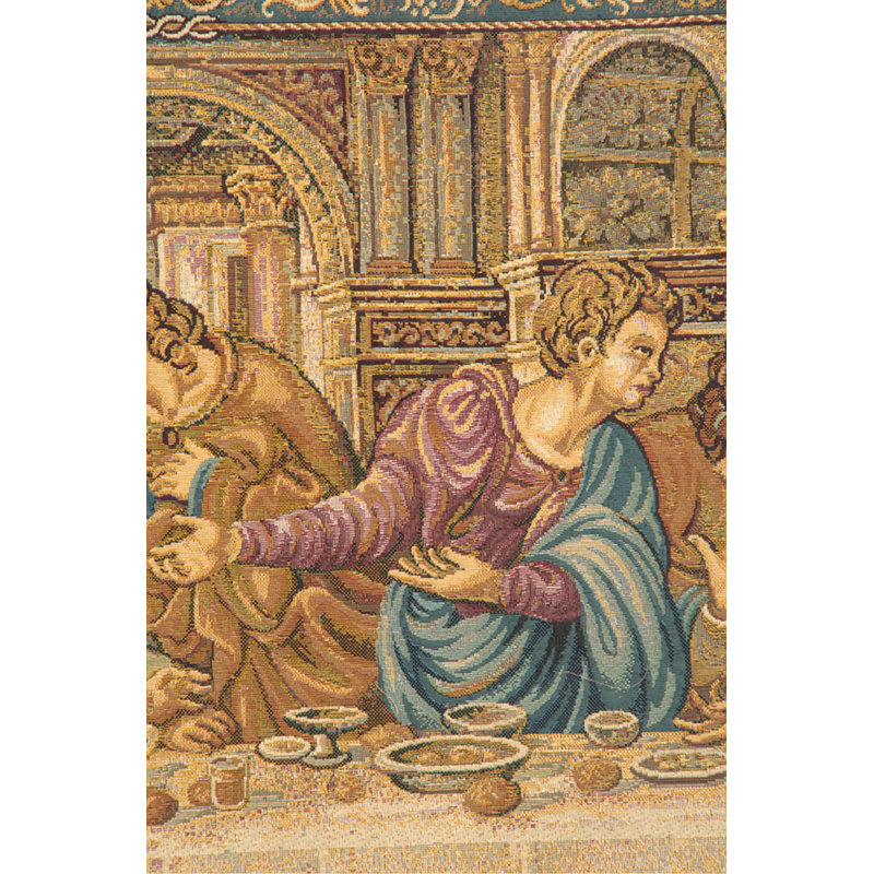 Italian Loom Woven Cotton Blend Wall Hanging