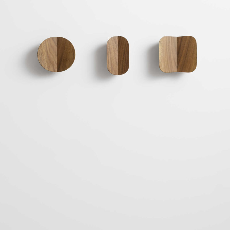 Uphold Wall Hook, Walnut