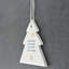 Carley Silent Night Tree Shaped Ceramic Ornament