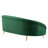 Camber 41.5" Velvet Flared Arm Curved Sofa-1653945240