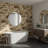 Desert Wallpaper Geometric Cacti Wall Mural