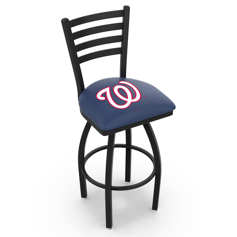 Tabouret de comptoir pivotant L014 Washington Nationals, Tabouret de bar d'une hauteur de siège de 30 po