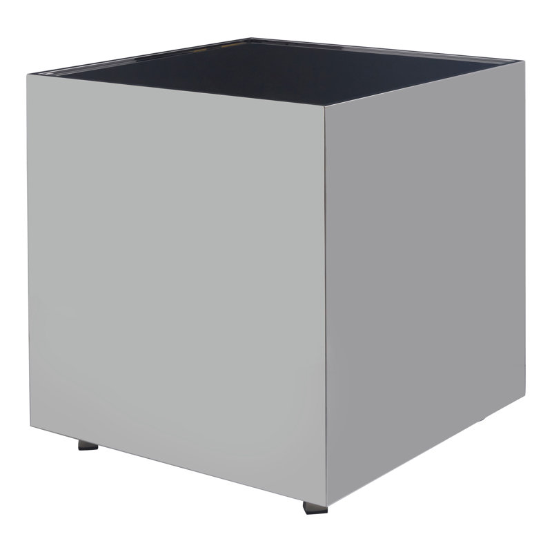 Norrene Glass Top End Table