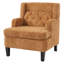 Chaise d'appoint rembourrée et rembourrée-1565521247