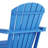 Altura Outdoor 5-Piece Adirondack Chair With Round Coffee Table Conversation Set-1859747512