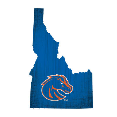 NCAA Boho Wall Decor on Wood