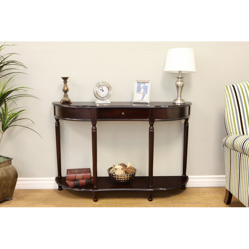 Goutam 47'' Console Table, Mahogany