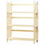 Bibliothèque étagère en bois massif H 38 "x l 27,5" Saruf-95599087-24120736