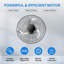 Ventilateur mural simple 26 "Simple Deluxe