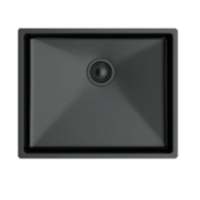 Metro Lane 550mm W Single Bowl Stainless Steel Kitchen Sink
