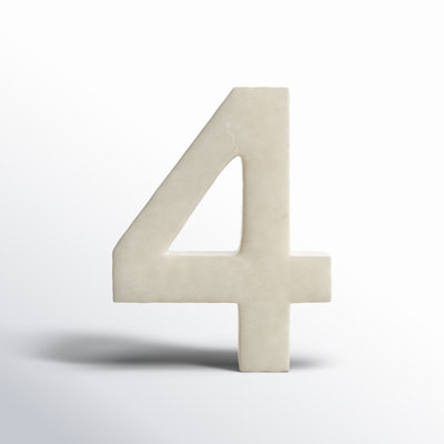 Zendaya Marble Number Letter Block