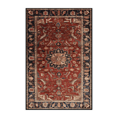 Tapis brun lavable à la machine