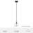 Dunshire 1 Light Noble Bronze Pendant with Glass-91296548-70776425