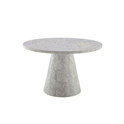 Engineered Stone Round Dining Table
