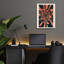 Art mural en verre Ivy Bronx «Square Warp Hole» par Andreas Magnusson-321461172