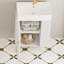 Ensemble de meuble-lavabo simple 22 po -1457658207