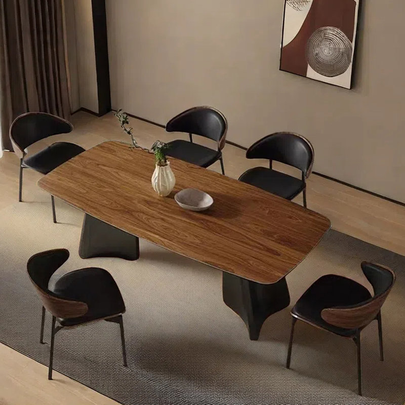 Light luxury simple modern home dining table