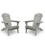Chaise Adirondack pliante classique en bois Adirondack (ensemble de 2)-1206467600-1158906957