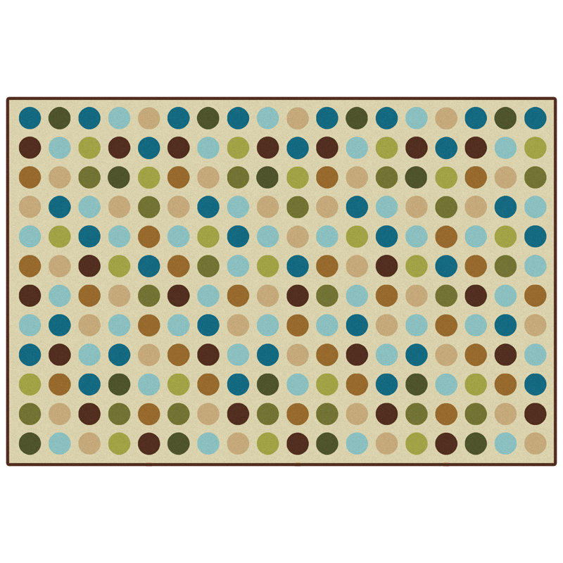 Rectangle Machine Tufted Nylon Rug