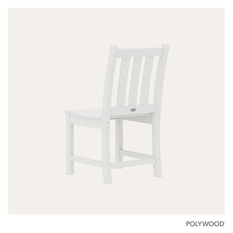 Chaise d'appoint de jardin Lakeside POLYWOOD, Blanc