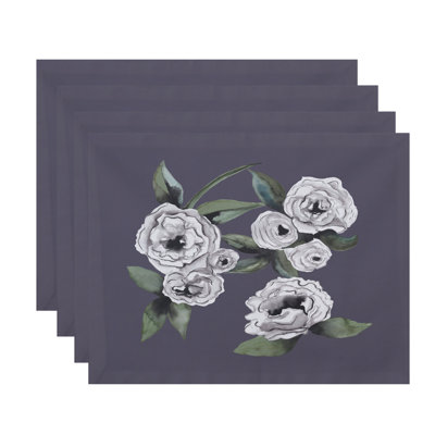 Ladwig Polyester Floral Rectangle Placemat