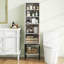 Armoire sur pied 57 po avec 1 porte et 4 tablettes -1320221123