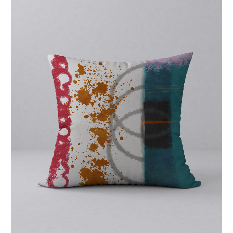 Reversible Throw Pillow, 24" x 24"