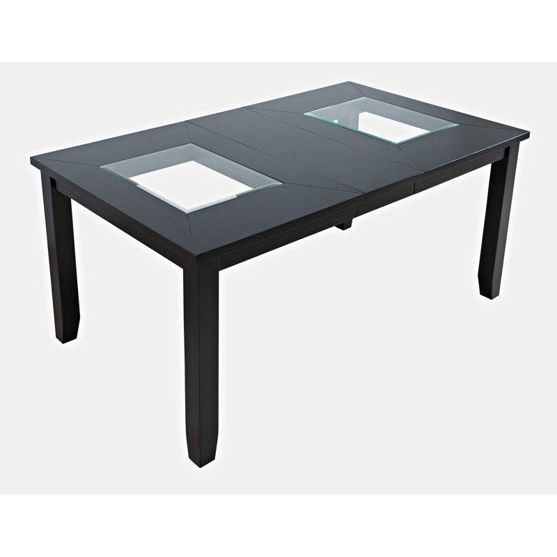 Table de salle à manger extensible Jessim Airi, Noir