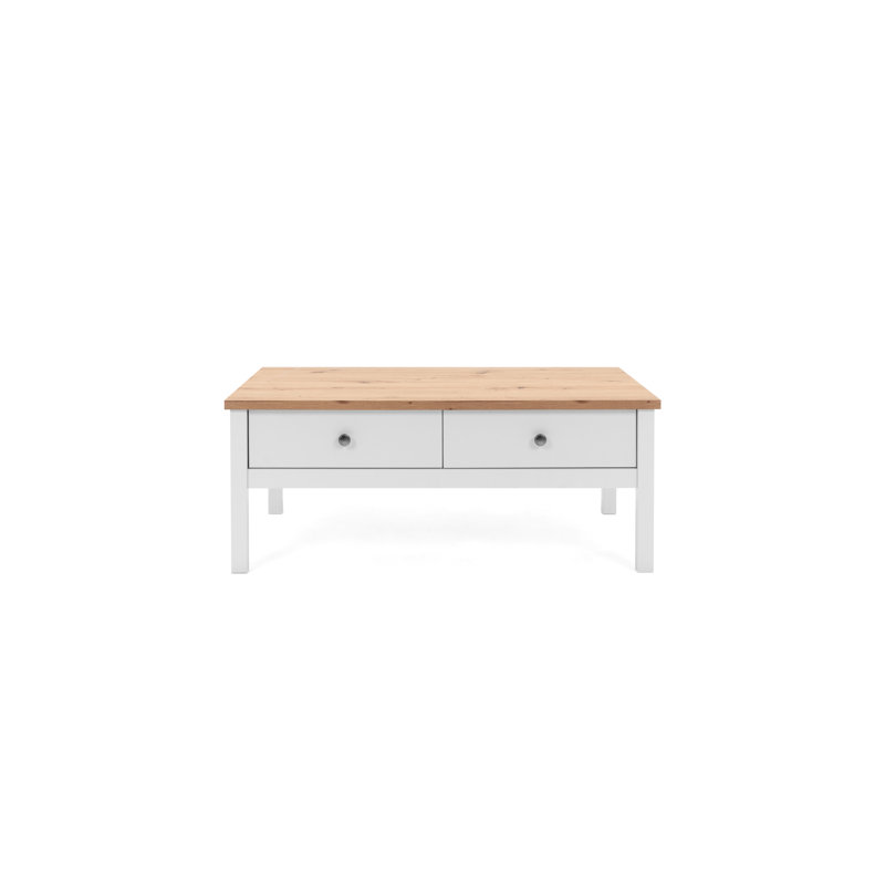 Menahga Four Leg Coffee Table with Storage
