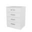 Carrigan 55cm W Manufactured Wood Bedside Table