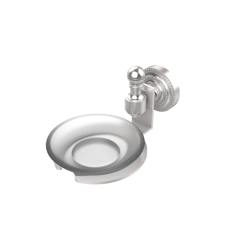 Plat à savon à points rétro Gober, Chrome satiné