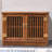 6 Pair Solid Wood Shoe Storage Cabinet