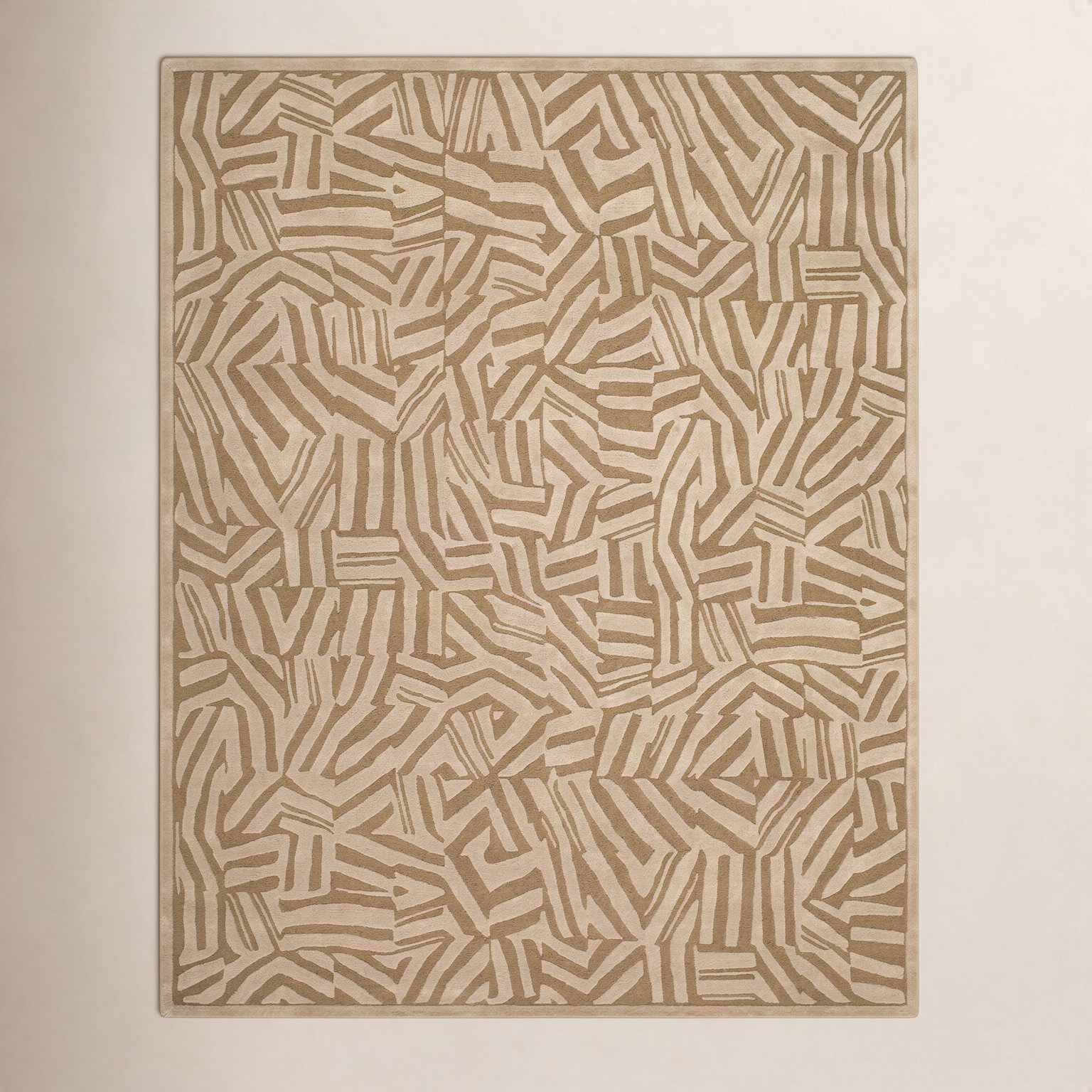 Polk Hand-Tufted Striped Rug, Rectangle 2' x 3'