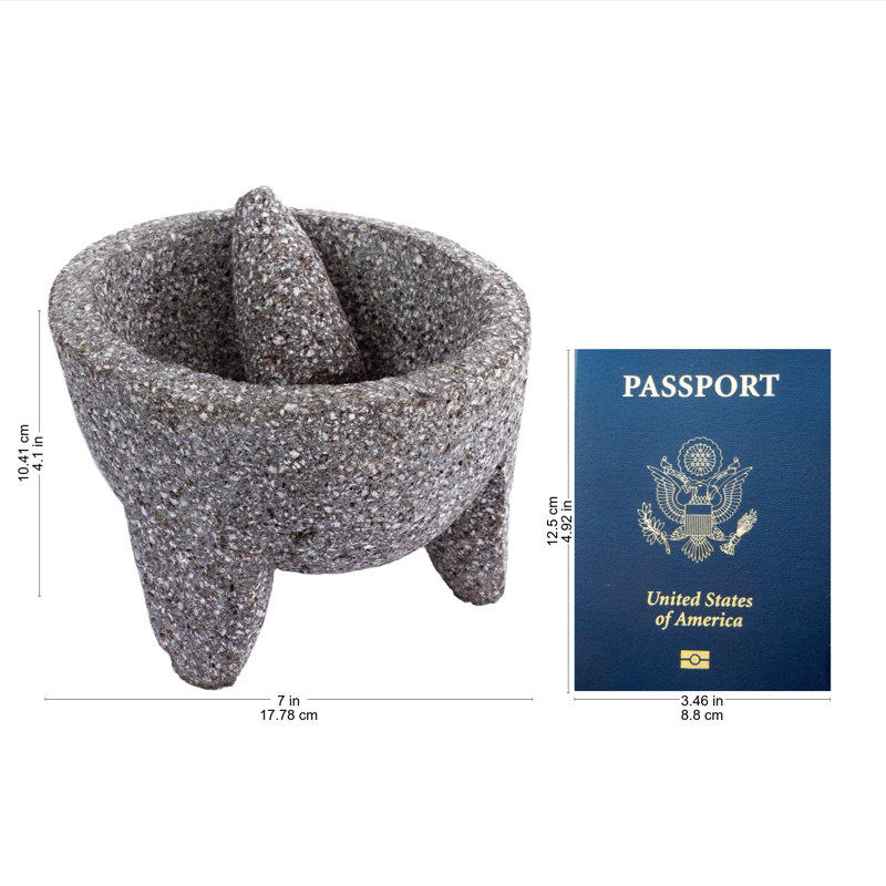 Jasyah Grand Tradition II, basalte Molcajete