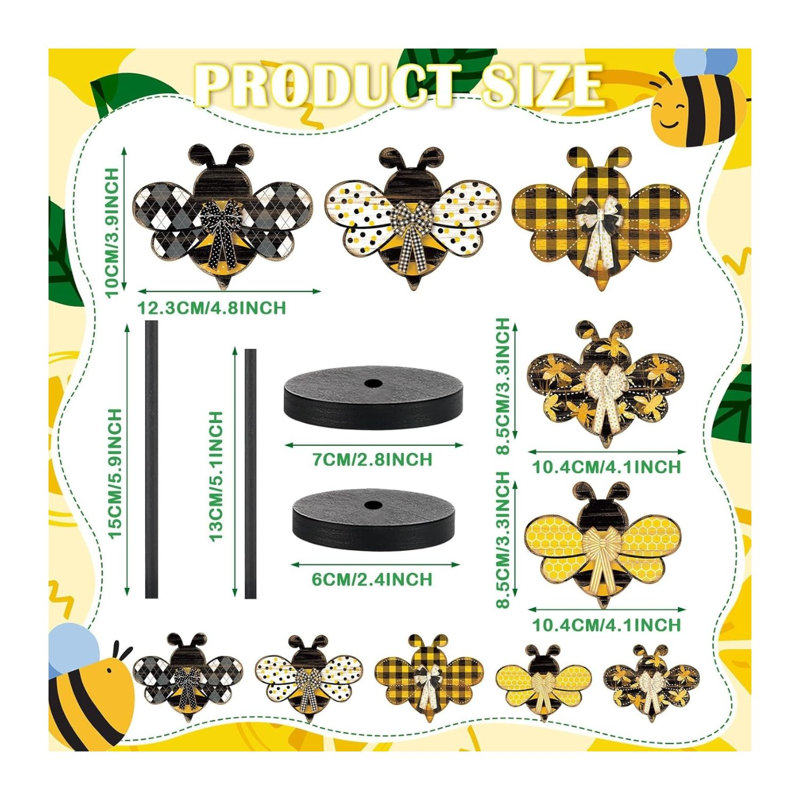 Ensemble d'abeilles 5 pièces Bee