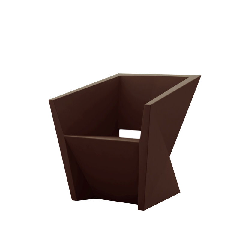 Faz Patio Dining Chair, Bronze
