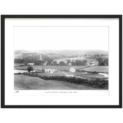 Cattistock, General Vew 1906 by Francis Frith - Single Picture Frame Print