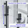 Wall Mount Dual Shower Head with Rough-in Valve and Slide Bar