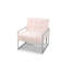 Idalou Plush Velvet Tufted Retro Accent/Salon Chair-143072637-143019403