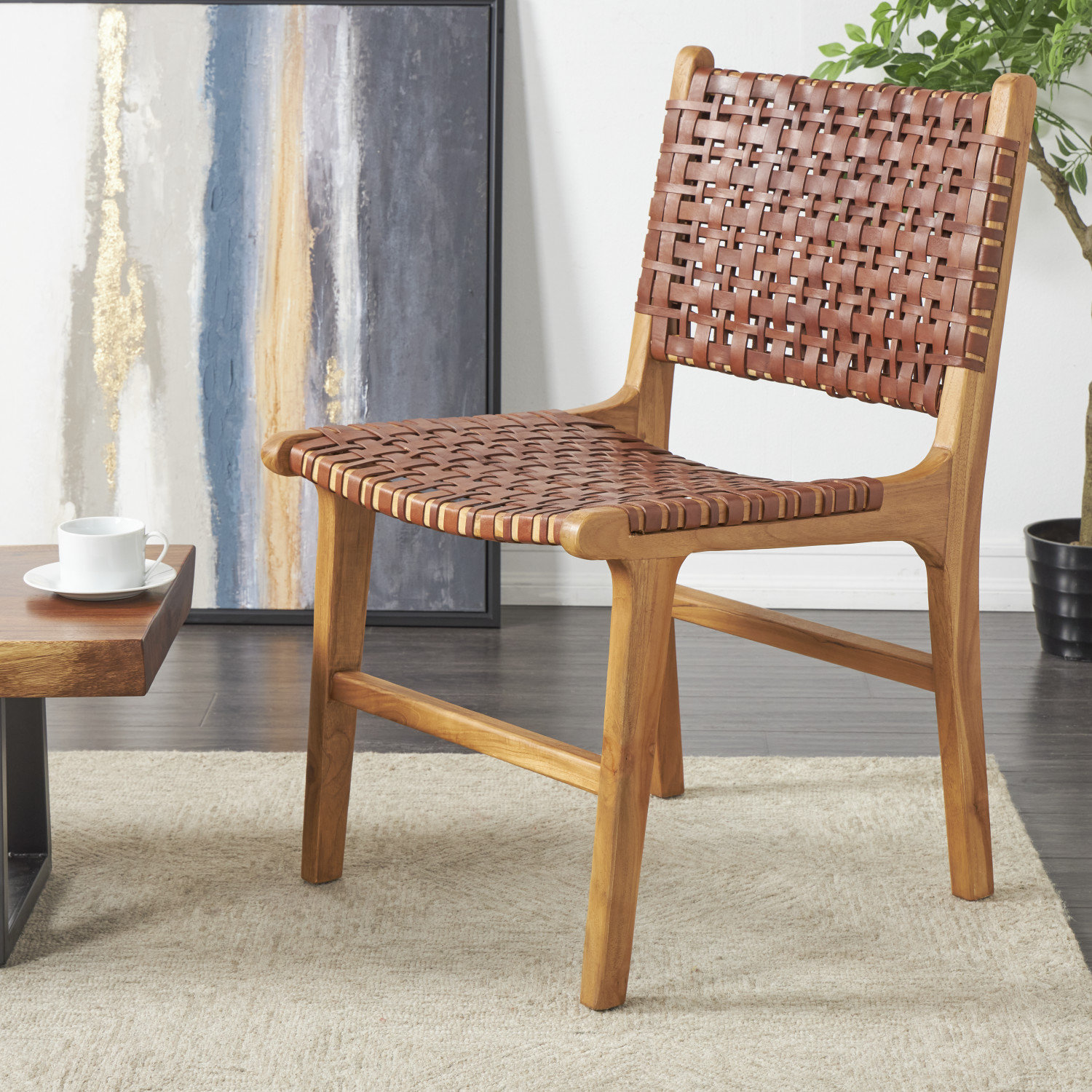 Anyea Teak Dining Chair